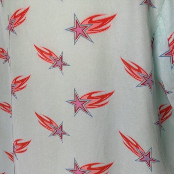 Hayley Elsaesser Canadian Psychedelic  Bowie Shooting Star Y2K Blazer J… - Picture 2 of 10